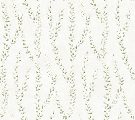 Antonina Vella Alpenrose Moss Vine Wallpaper