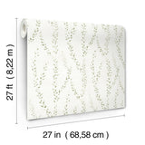 Antonina Vella Alpenrose Moss Vine Wallpaper