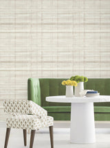 Antonina Vella Vanishing Point Neutral Striated Wallpaper
