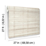 Antonina Vella Vanishing Point Neutral Striated Wallpaper