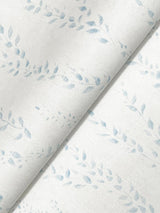 Antonina Vella Alpenrose Sky Blue Vine Wallpaper