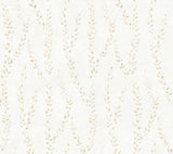 Antonina Vella Alpenrose Beige Vine Wallpaper