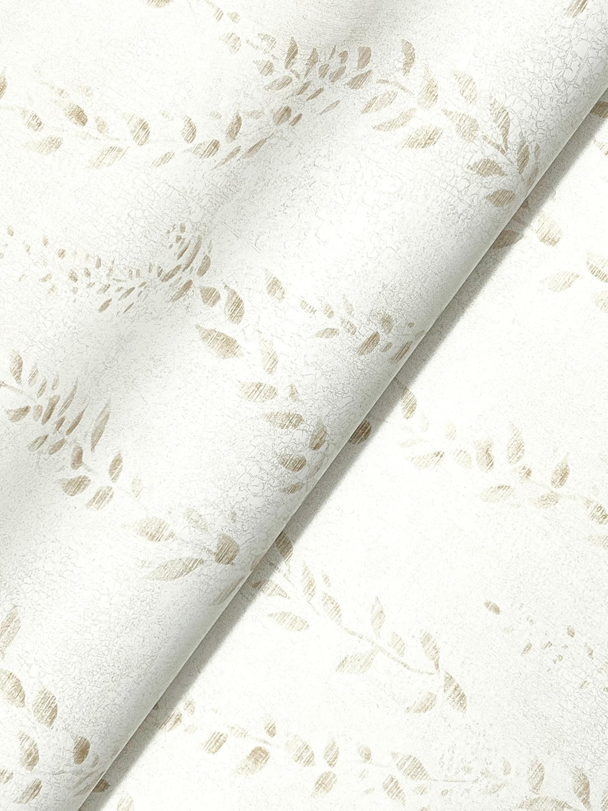 Antonina Vella Alpenrose Beige Vine Wallpaper