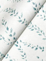 Antonina Vella Alpenrose Sapphire Vine Wallpaper