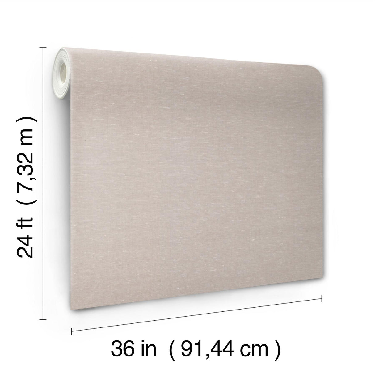 Antonina Vella Hempfield Weave Beige Loomed Wallpaper