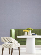 Antonina Vella Hempfield Weave Blue Loomed Wallpaper