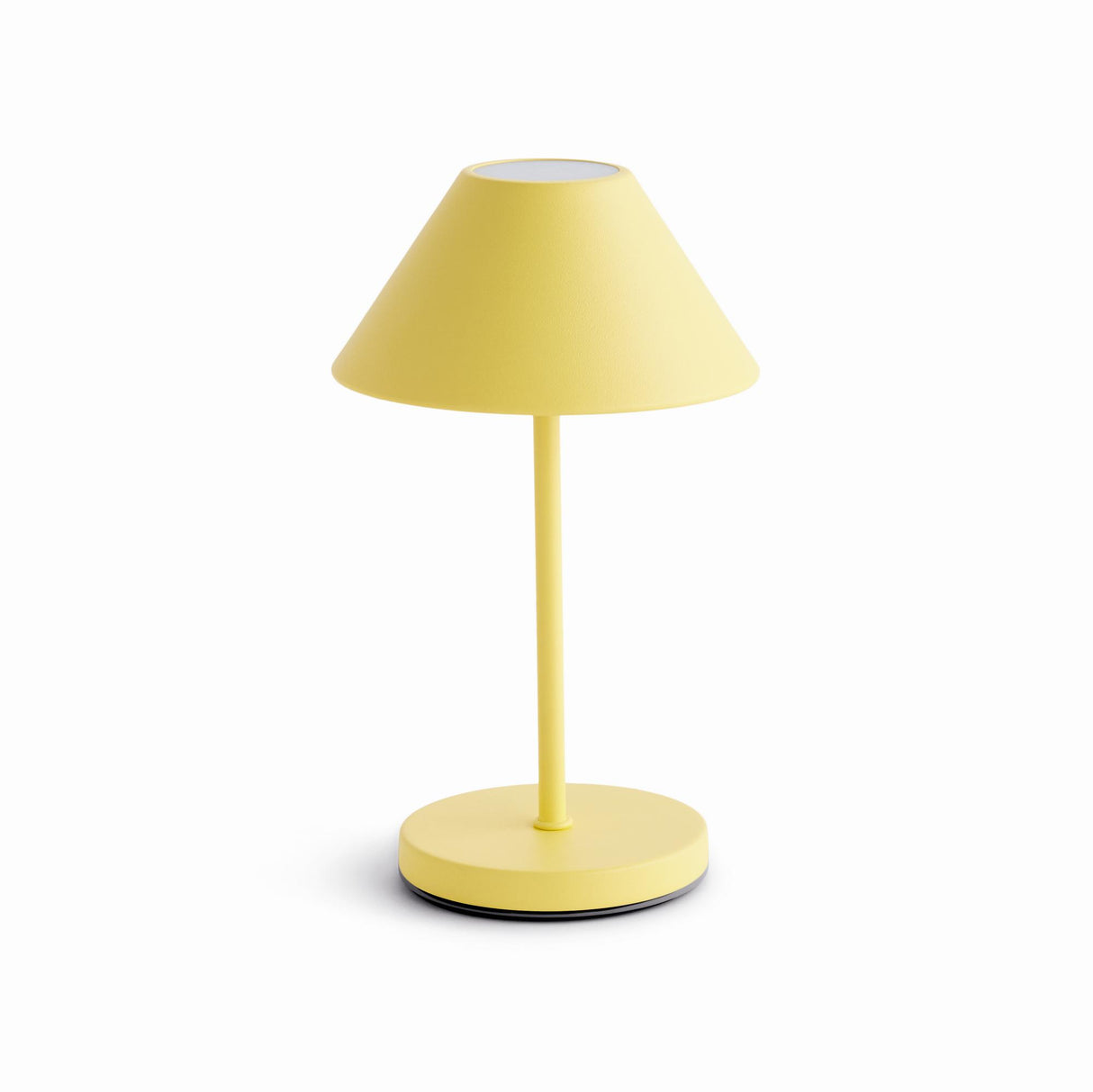 Napa Yellow ALLUNA CORDLESS LAMP METAL SHADE 10"