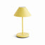 Napa Yellow ALLUNA CORDLESS LAMP METAL SHADE 10"