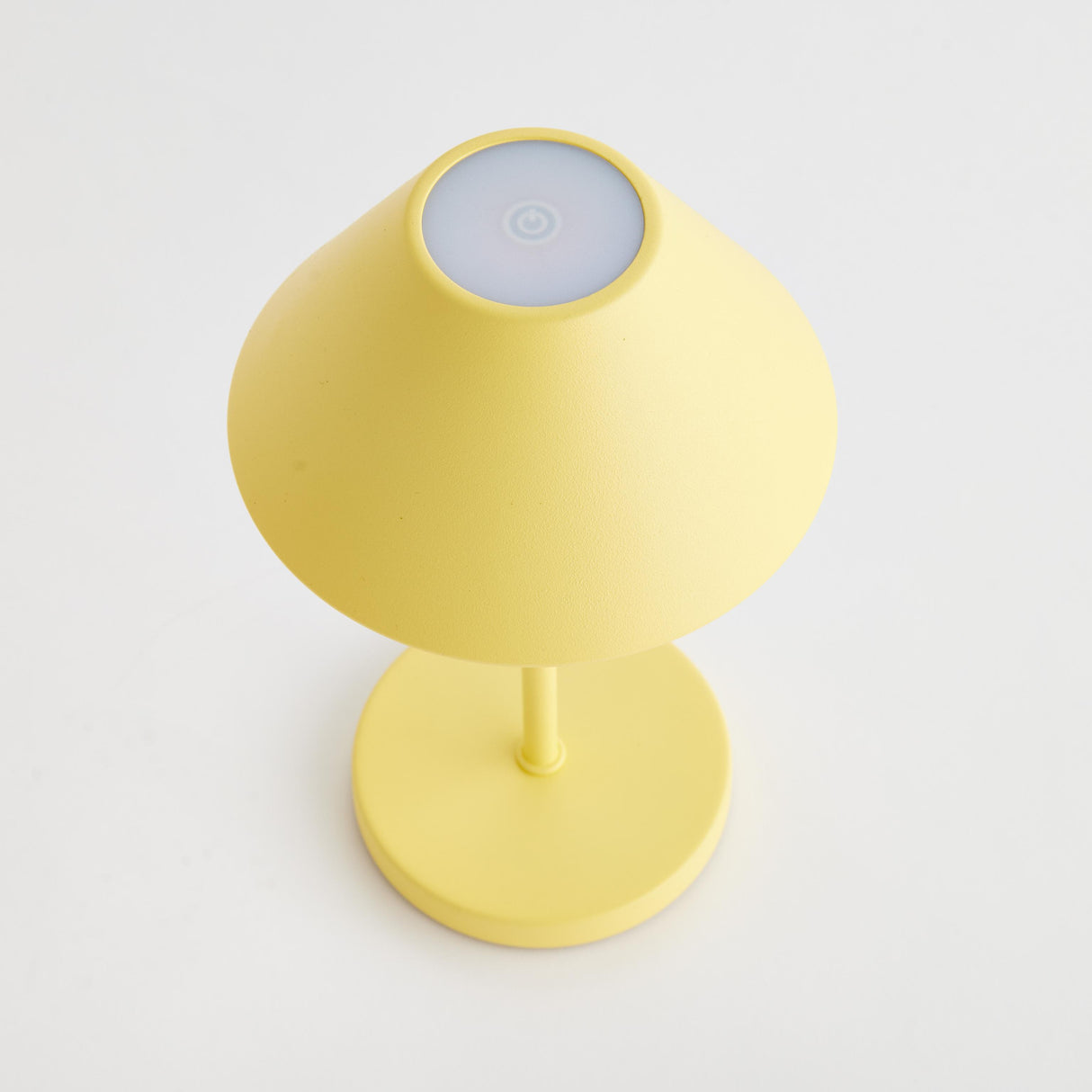 Napa Yellow ALLUNA CORDLESS LED LAMP 10"