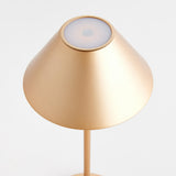 Napa Champagne Gold ALLUNA CORDLESS LED LAMP 14"
