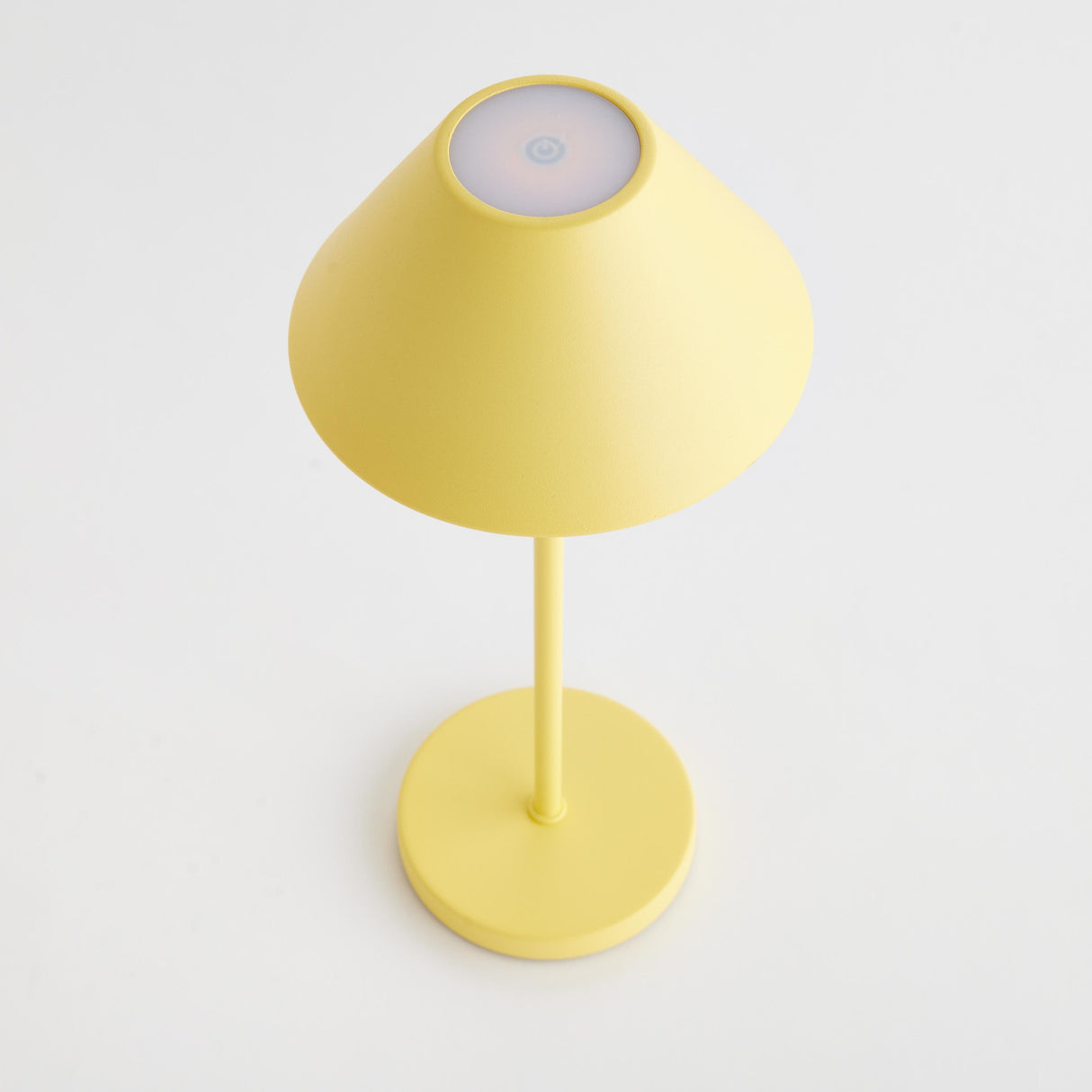 Napa Yellow ALLUNA CORDLESS LED LAMP 14"