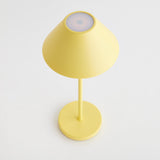 Napa Yellow ALLUNA CORDLESS LED LAMP 14"