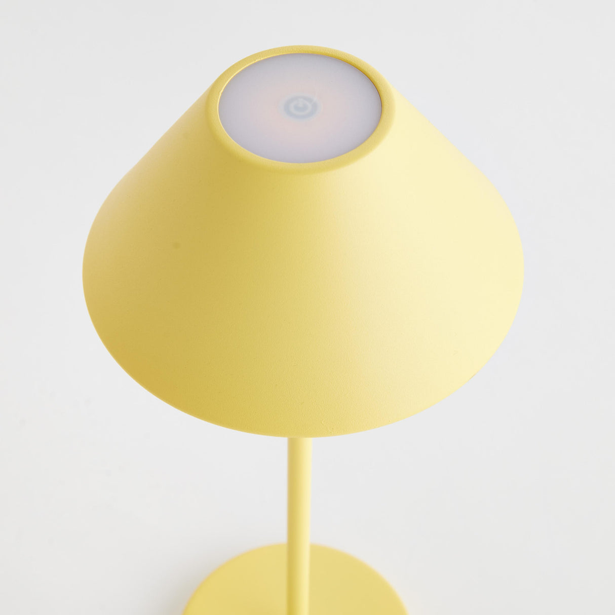 Napa Yellow ALLUNA CORDLESS LED LAMP 14"