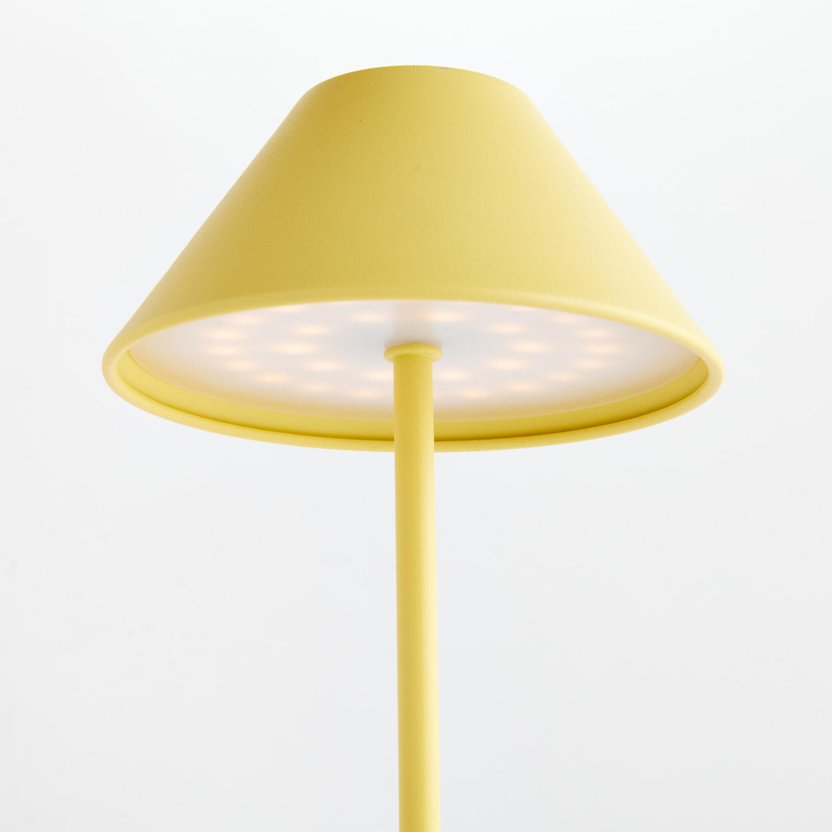 Napa Yellow ALLUNA CORDLESS LED LAMP 14"