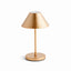Napa Champagne Gold ALLUNA CORDLESS LAMP METAL SHADE 10"