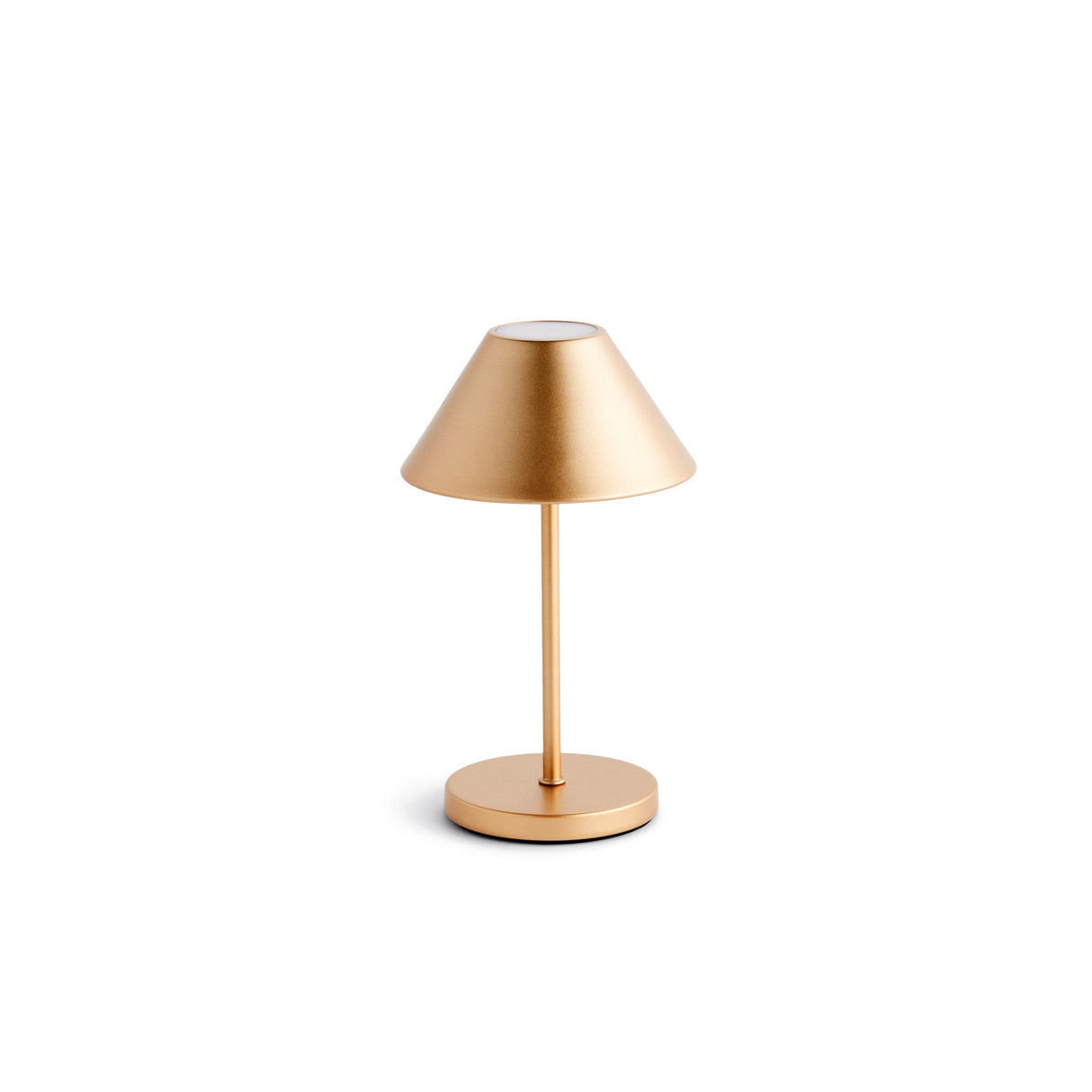 Napa Champagne Gold ALLUNA CORDLESS LED LAMP 10"