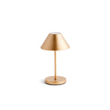 Napa Champagne Gold ALLUNA CORDLESS LED LAMP 10"