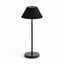Napa Black ALLUNA CORDLESS LAMP LINEN SHADE 14"