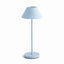 Napa Light Blue ALLUNA CORDLESS LAMP LINEN SHADE 14"