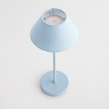 Napa Light Blue ALLUNA CORDLESS LED LAMP 14"