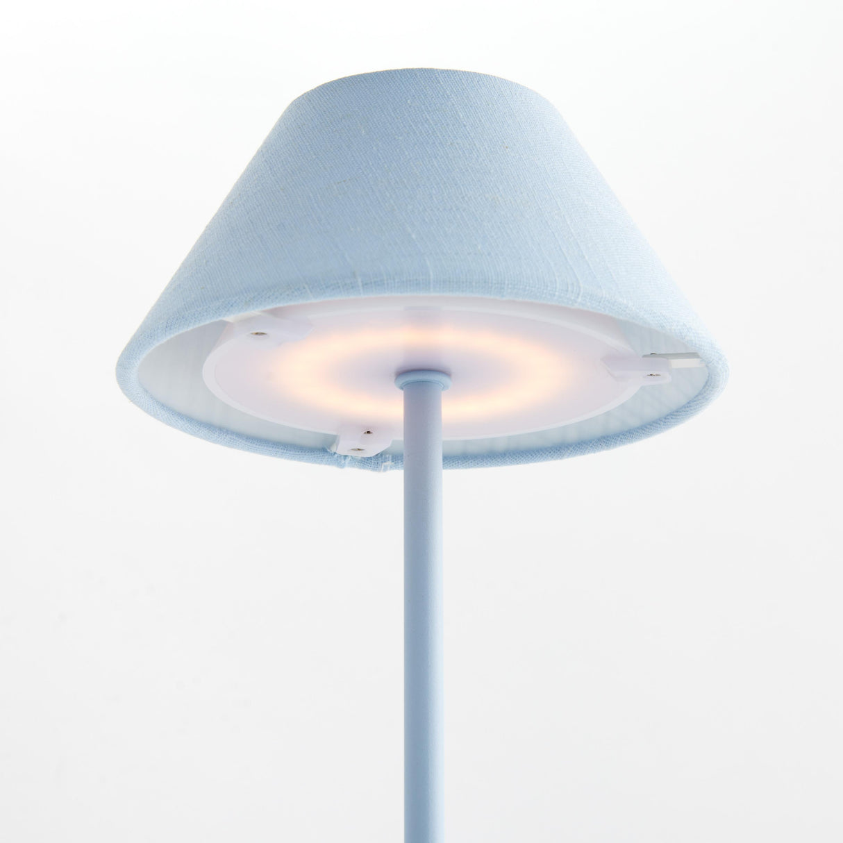 Napa Light Blue ALLUNA CORDLESS LED LAMP 14"