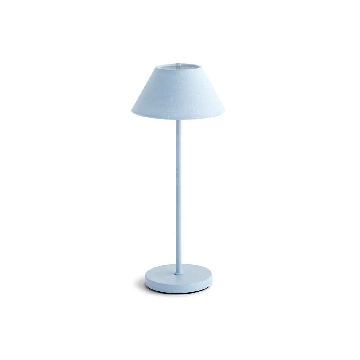 Napa Light Blue ALLUNA CORDLESS LED LAMP 14"