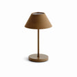 Napa Brown ALLUNA CORDLESS LAMP LINEN SHADE 10"