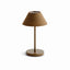 Napa Brown ALLUNA CORDLESS LAMP LINEN SHADE 10"