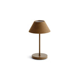 Napa Brown ALLUNA CORDLESS LED LAMP 10"