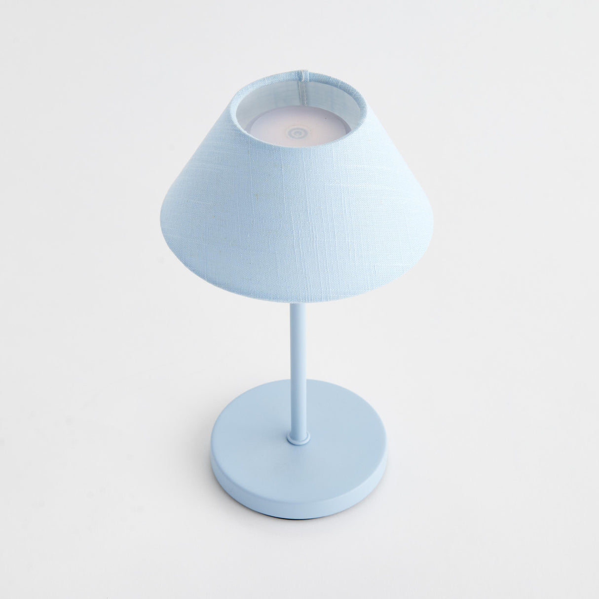 Napa Light Blue ALLUNA CORDLESS LED LAMP 10"