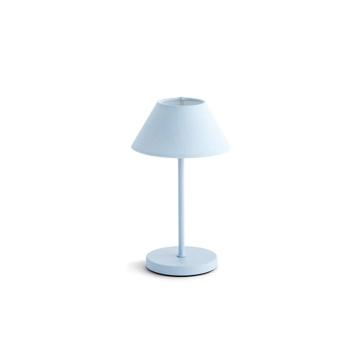 Napa Light Blue ALLUNA CORDLESS LED LAMP 10"