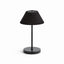 Napa Black ALLUNA CORDLESS LAMP LINEN SHADE 10"