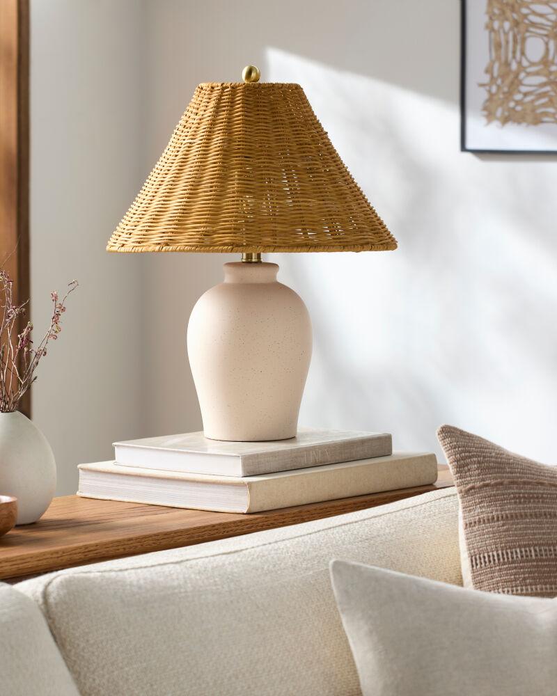 Livabliss Besson BSS-023 19"H x 14"W x 14"D Table Lighting