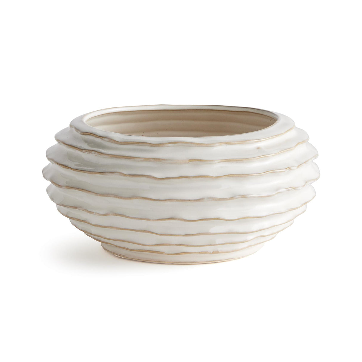 Napa White AVANI DECORATIVE BOWL