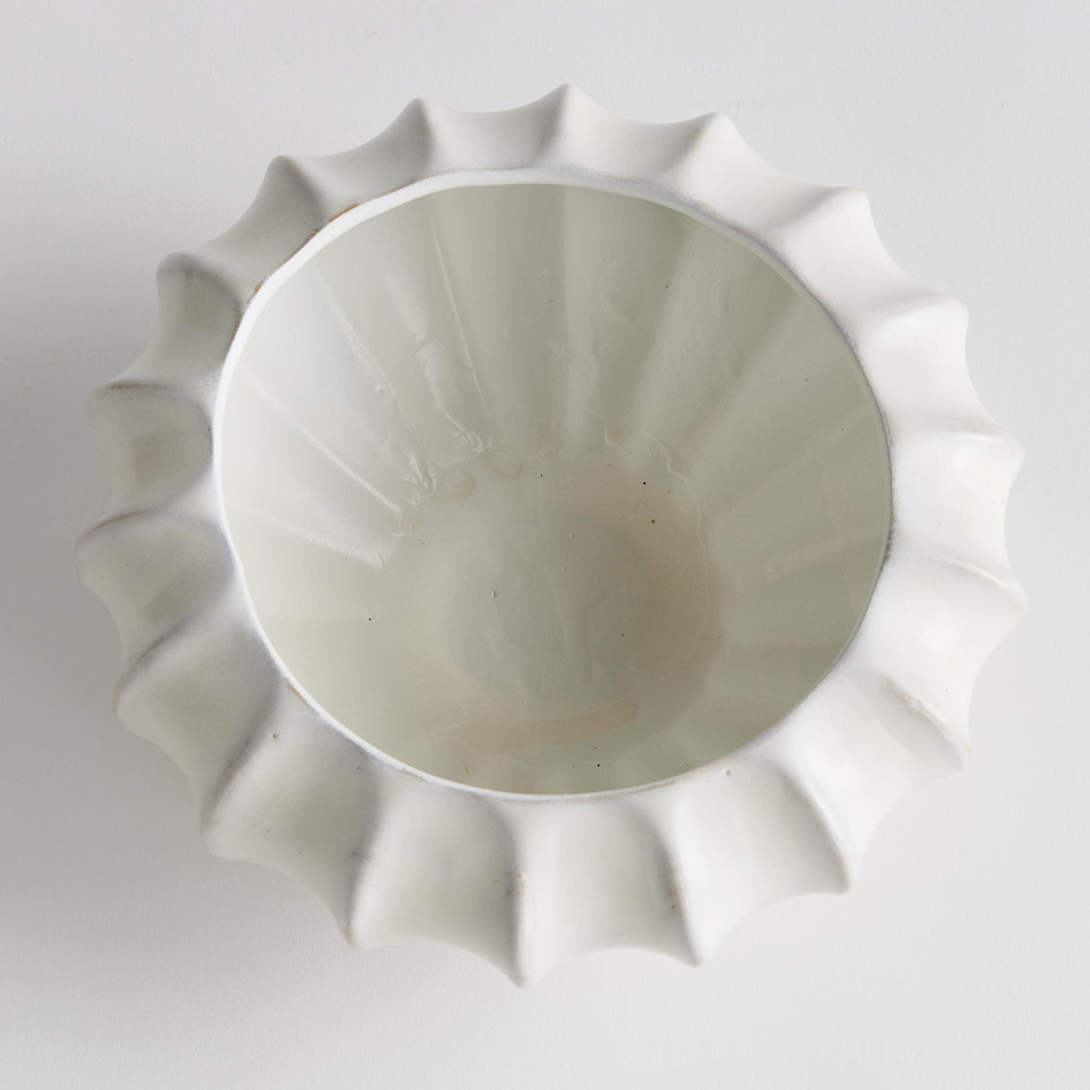 Napa White BLECKLYN DECORATIVE BOWL LARGE