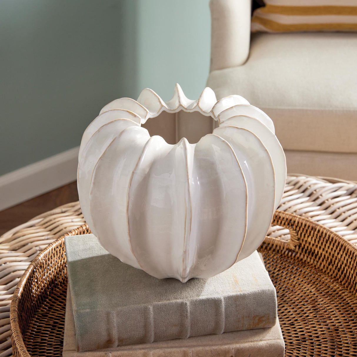 Napa White BLECKLYN POT LARGE