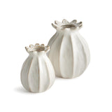 Napa White LAVINIA BUD VASES, SET OF 2