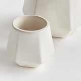 Napa White APEX POTS, SET OF 2