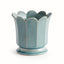 Napa Soft Blue MALINE FOOTED POT LARGE