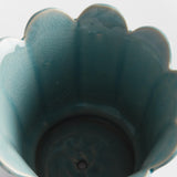 Napa Soft Blue MALINE FOOTED POT LARGE