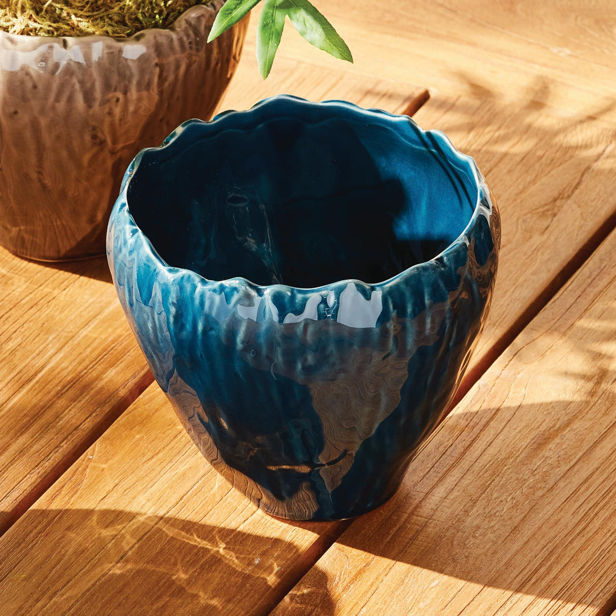 Napa Dark blue EVELYN POT LARGE
