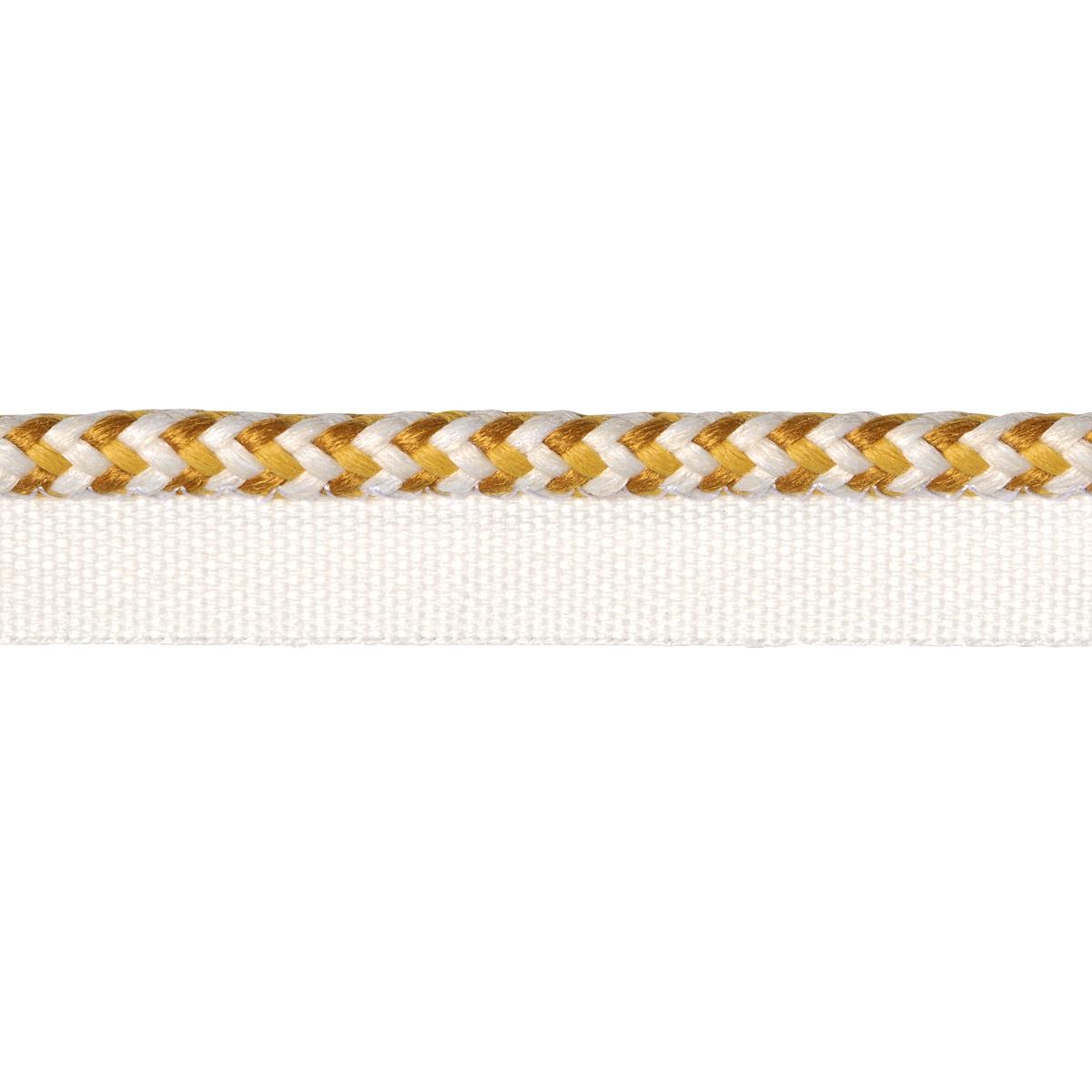 Schumacher Yellow Bolander Cord Indoor/Outdoor