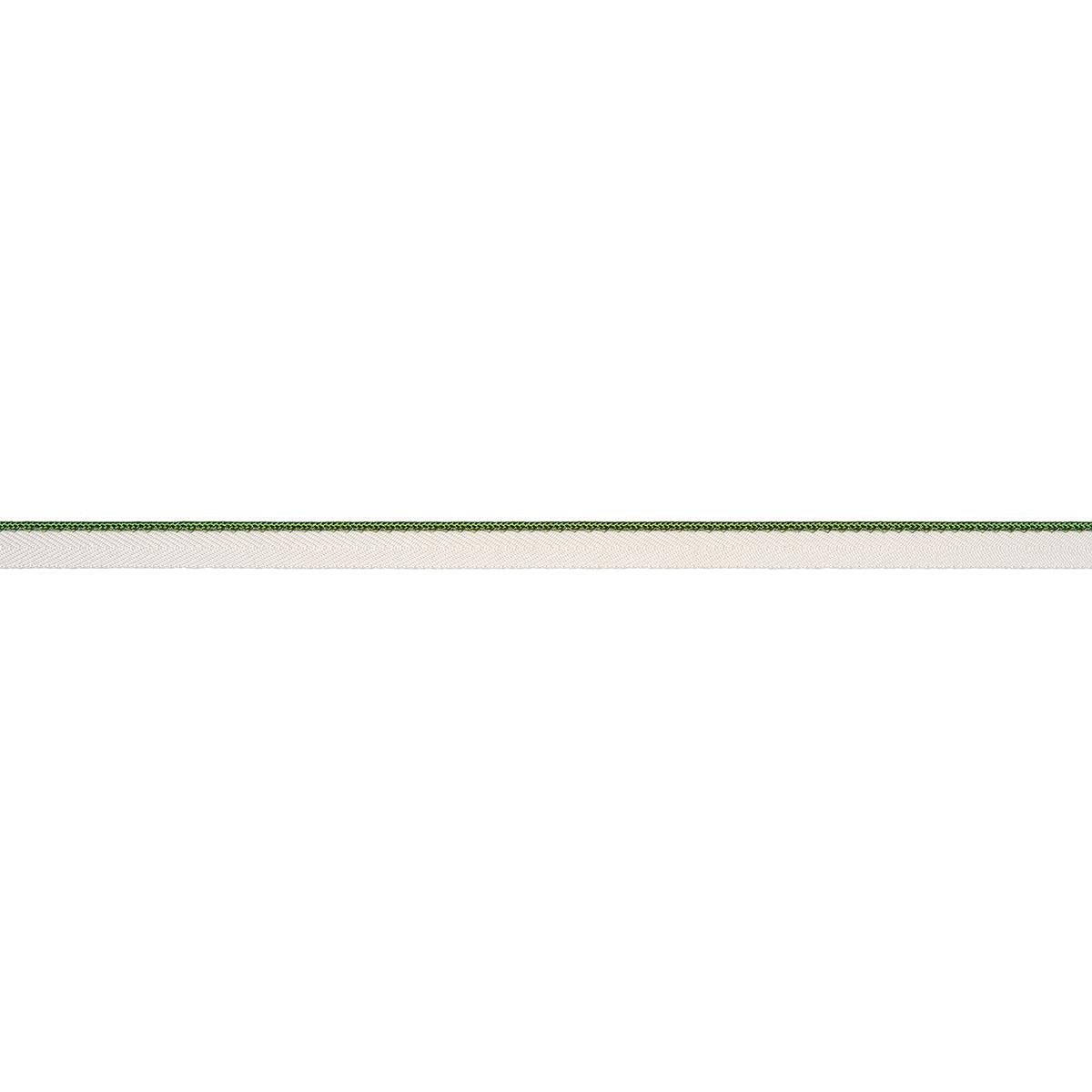 Schumacher Green Gustave Silk Lip Cord Narrow