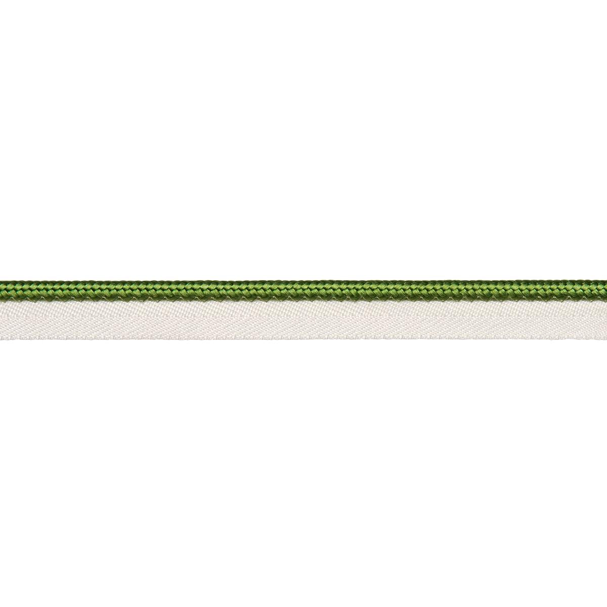 Schumacher Green Gustave Silk Lip Cord Medium