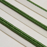 Schumacher Green Gustave Silk Lip Cord Wide