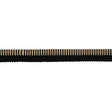 Schumacher Black Seville Ribbed Cord