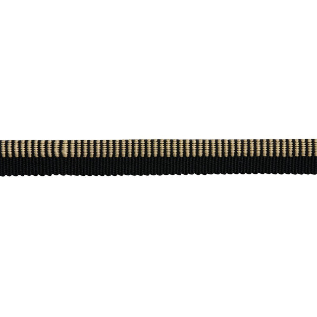 Schumacher Black Seville Ribbed Cord