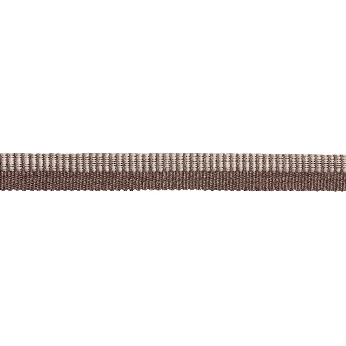 Schumacher Brown Seville Ribbed Cord