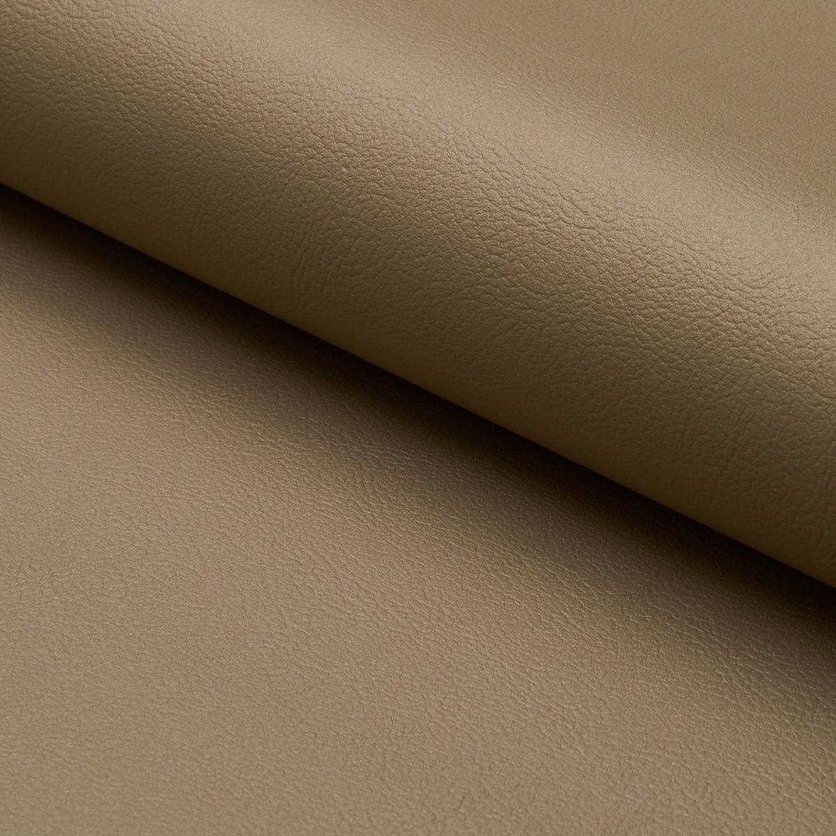 Schumacher Vegan Leather Indoor/Outdoor Warm Metallic Fabric