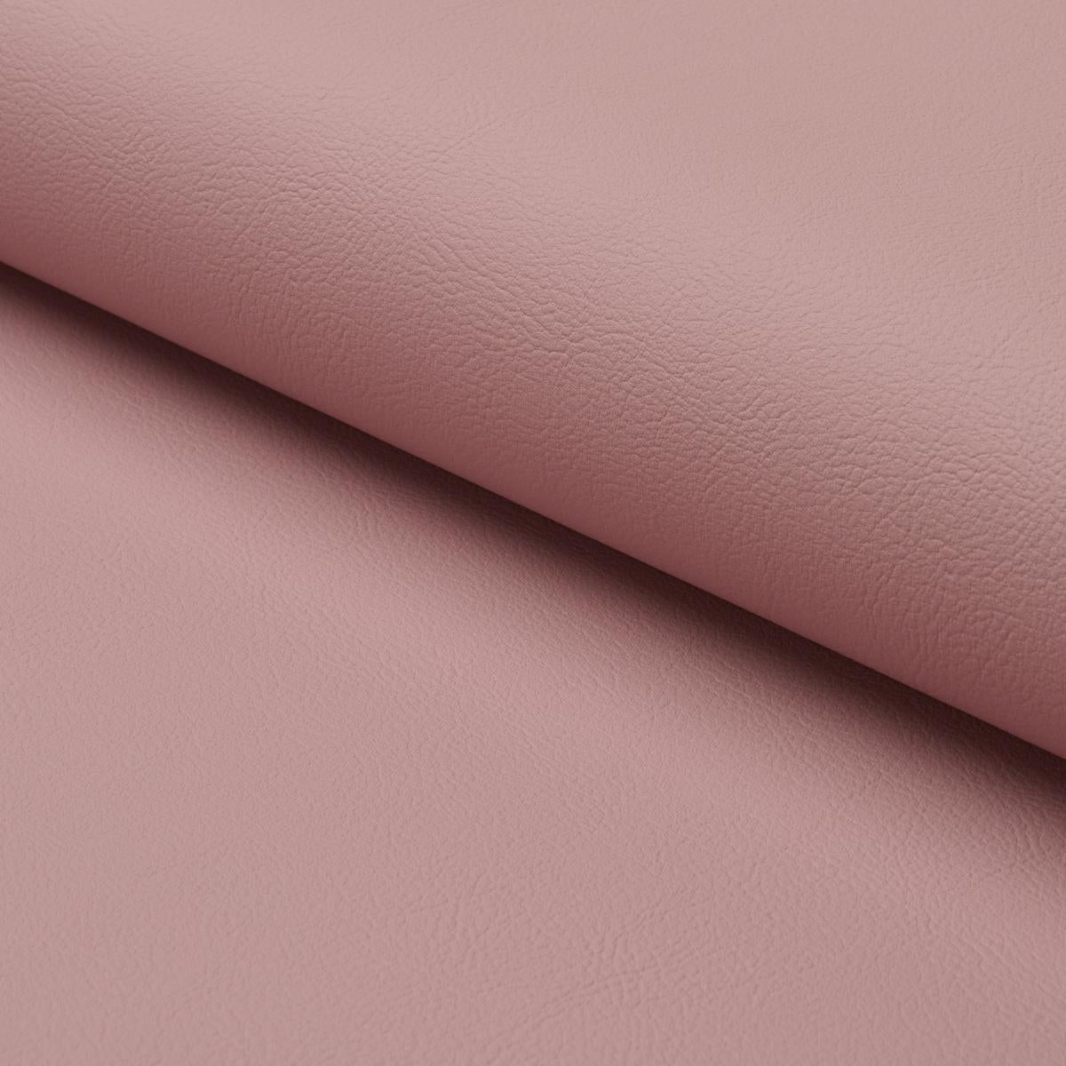 Schumacher Vegan Leather Indoor/Outdoor Mauve Fabric